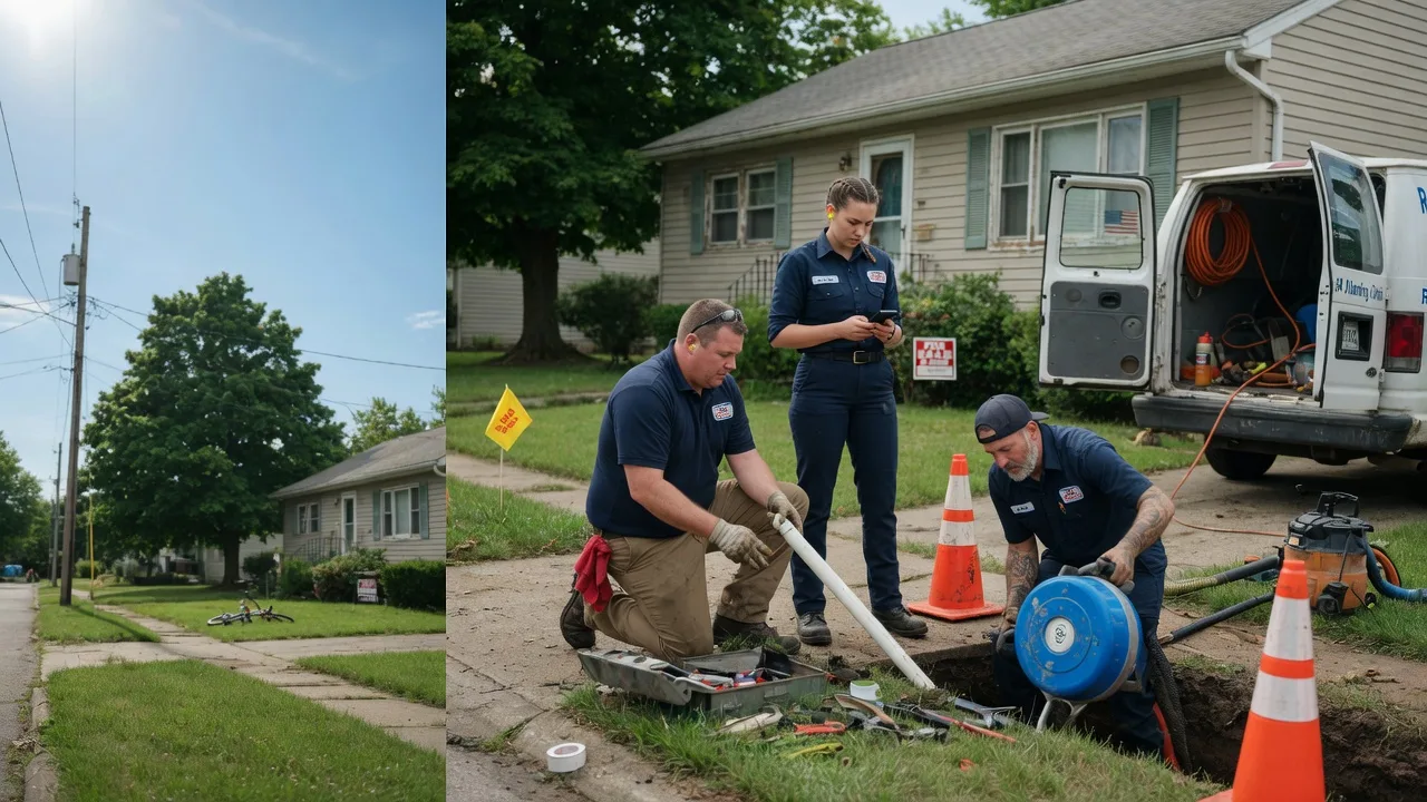 Sewer Line Repair in La Fayette, GA near me